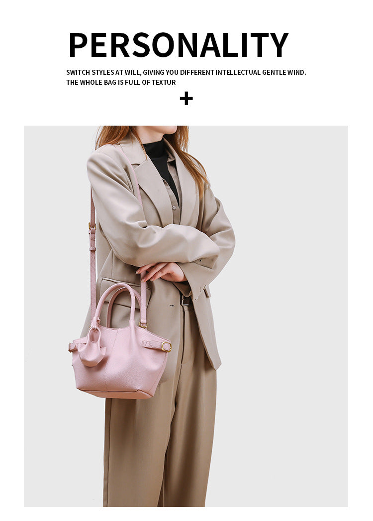 European and American Style Dumpling Handbag Fashion Women's Bag Single Shoulder Bag Versatile Stylish Crossbody Bag Large Capacity High-end Feel