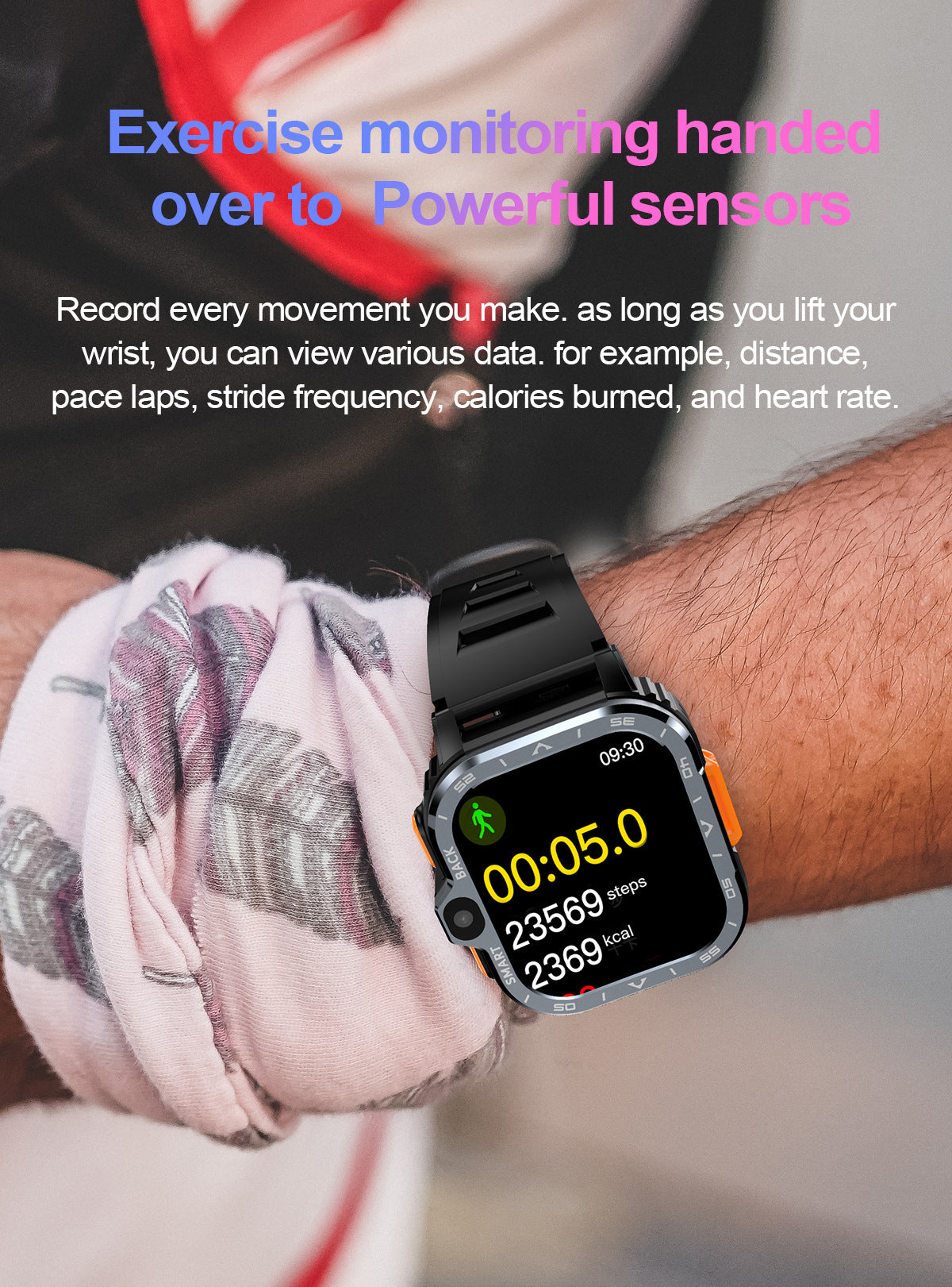 PGD Watch Smart Watch5G Plug-in Card Full Netcom Built-in Google Store Independent APP Download the Three-Proof Sports