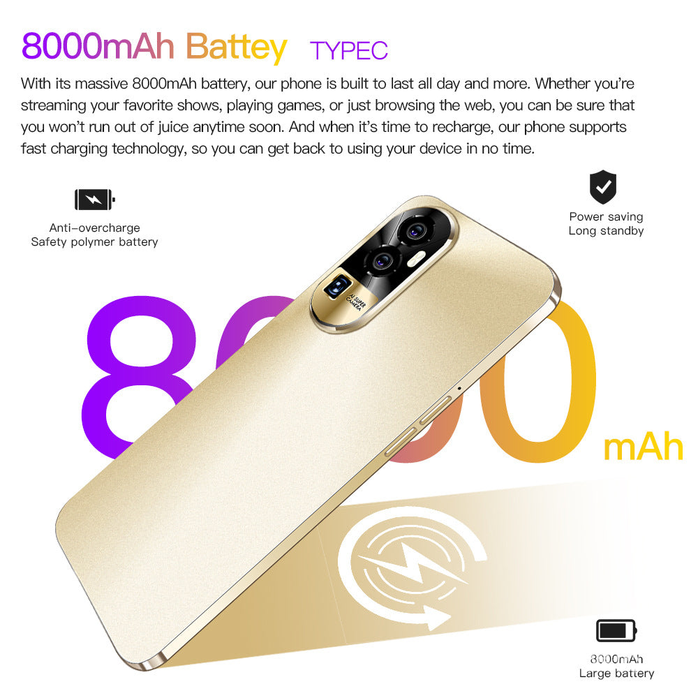 New Reno10pro(2+16G)7.3Inch5G All-in-One Hot-Selling Smartphone Factory