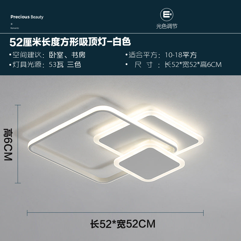 led Bedroom Ceiling Light Master Bedroom Cozy Simple Modern Children's Room Light Luxury Zhongshan Lighting Fashion Room Light