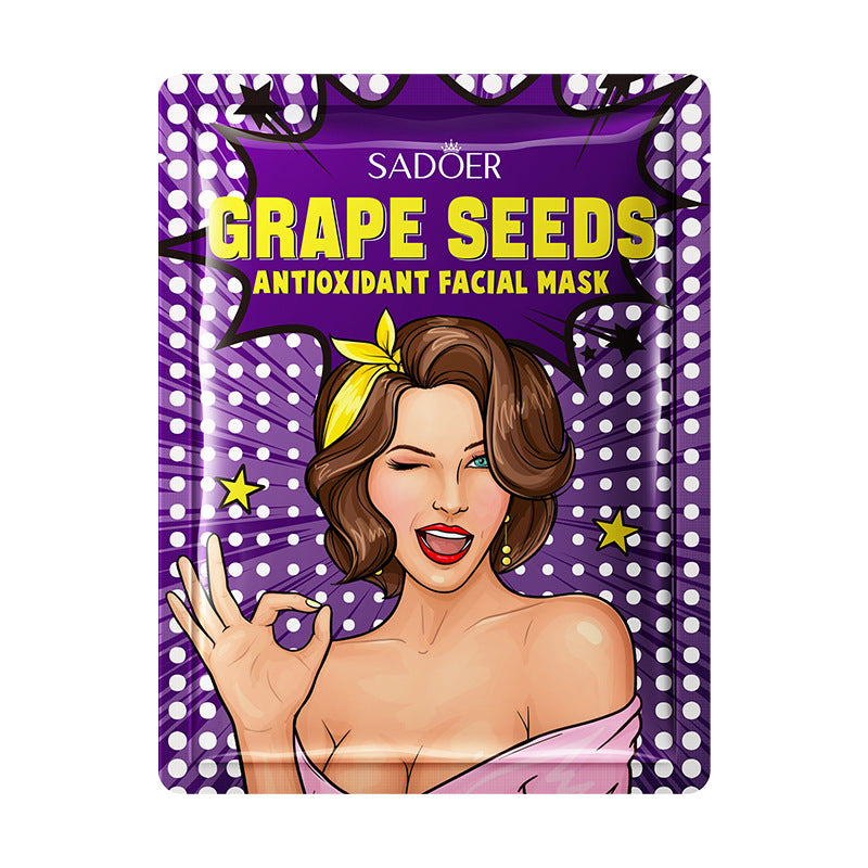 Full English Goddess Mask SADOER Hyaluronic Acid Moisturizing Hydrating Face Mask Sheets Wholesale for  Trade