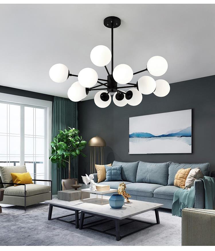 Magic Bean Pendant Light Nordic Dining Room Light Modern Simple Room Master Bedroom Light Creative Living Room Light Elegant Home Wholesale