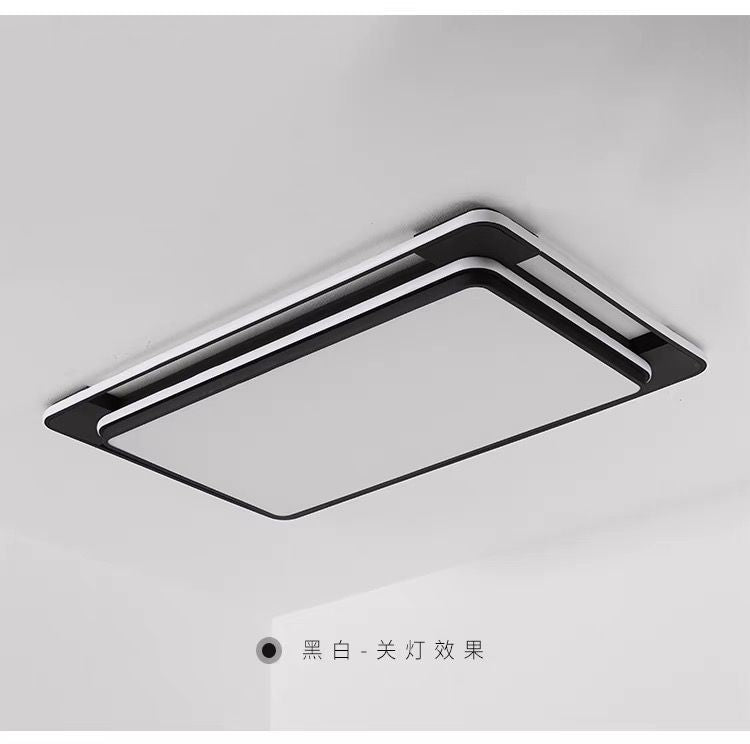 Living Room Main Light Fixture Minimalist Bedroom Light Square Living Room Large Light Door Installation Internet Celebrity Chandelier Whole House Package