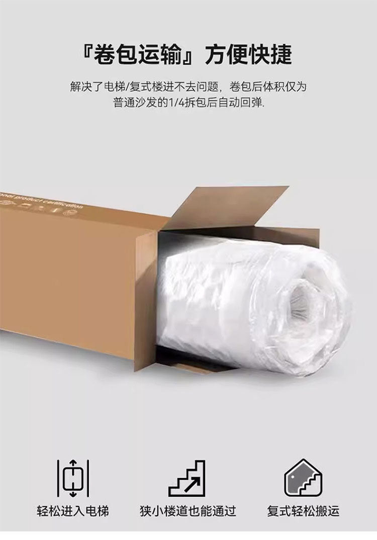 Whole Container Wholesale Vacuum Roll Pack Sofa Curved Modern Minimalist Minimalist Style Irregular Folding Compression Sofa Bed Shipping and tax not included