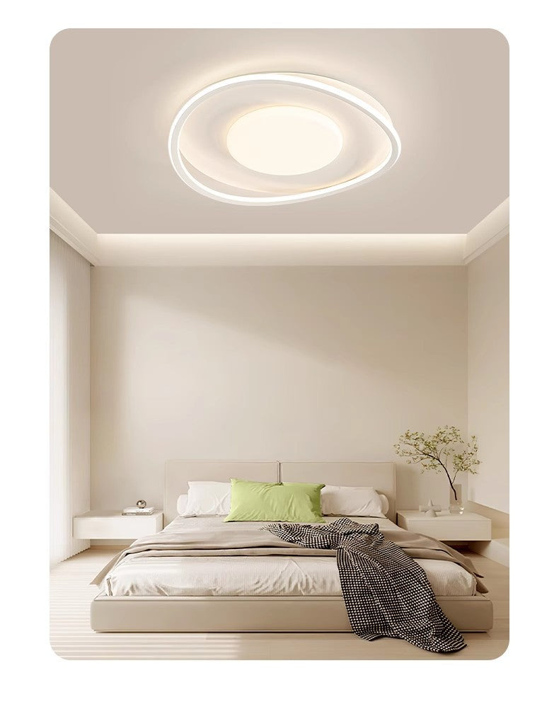 Ceiling Lamp led Lighting Package Set Modern Simple Room Bedroom Lamp Iron Art Living Room Lamp Rectangular Elegant