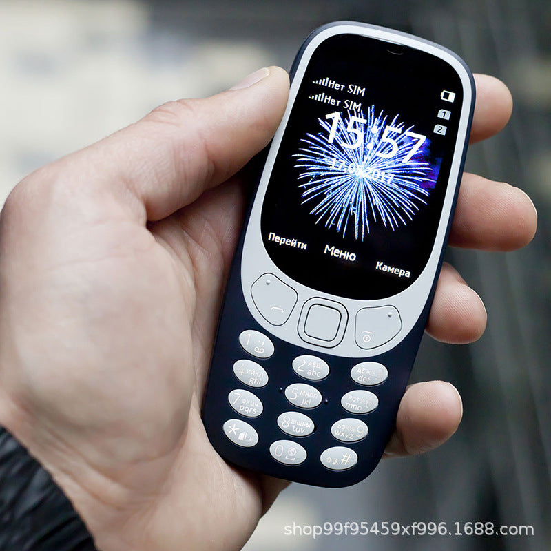 Exclusive Supply3310Dual Card2.4Inch GSM 2G Straight button function phone for elderly and students