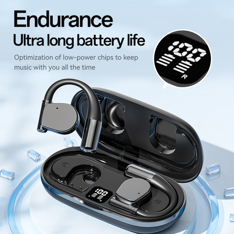 M111New Smart AI Bluetooth Earbuds OWS Ear-hook Style Ultra-long Battery Life Huaqiangbei Wholesale