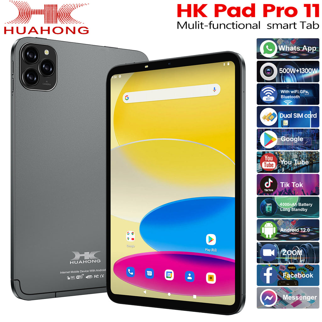 Master qiao HK Pad Pro11Tablet Pc5G Plug-in Card Full Netcom Google APP Download Video Call