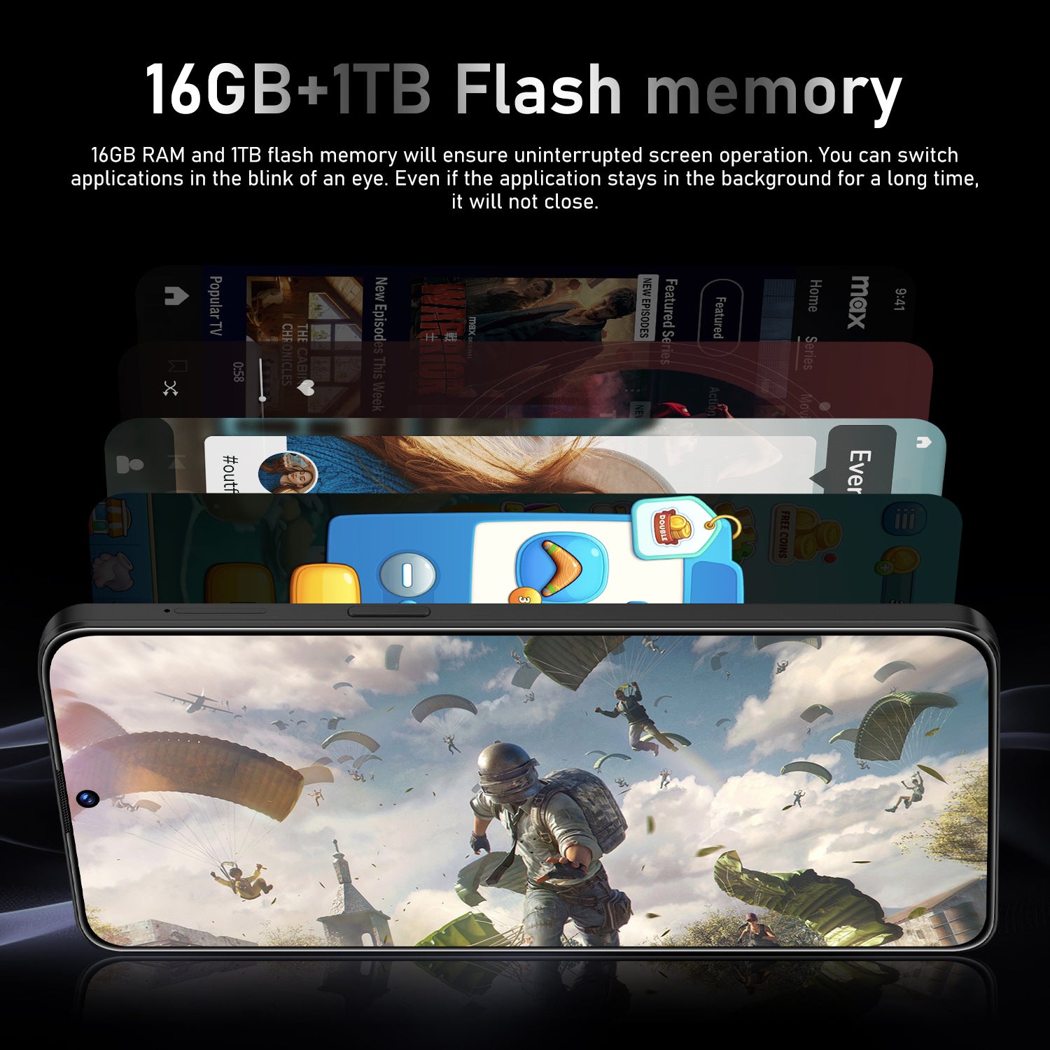 F7 Ultra Mobile Phone7.3Inch Hd Large Screen16+1T True5G Android15Smartphone Manufacturer