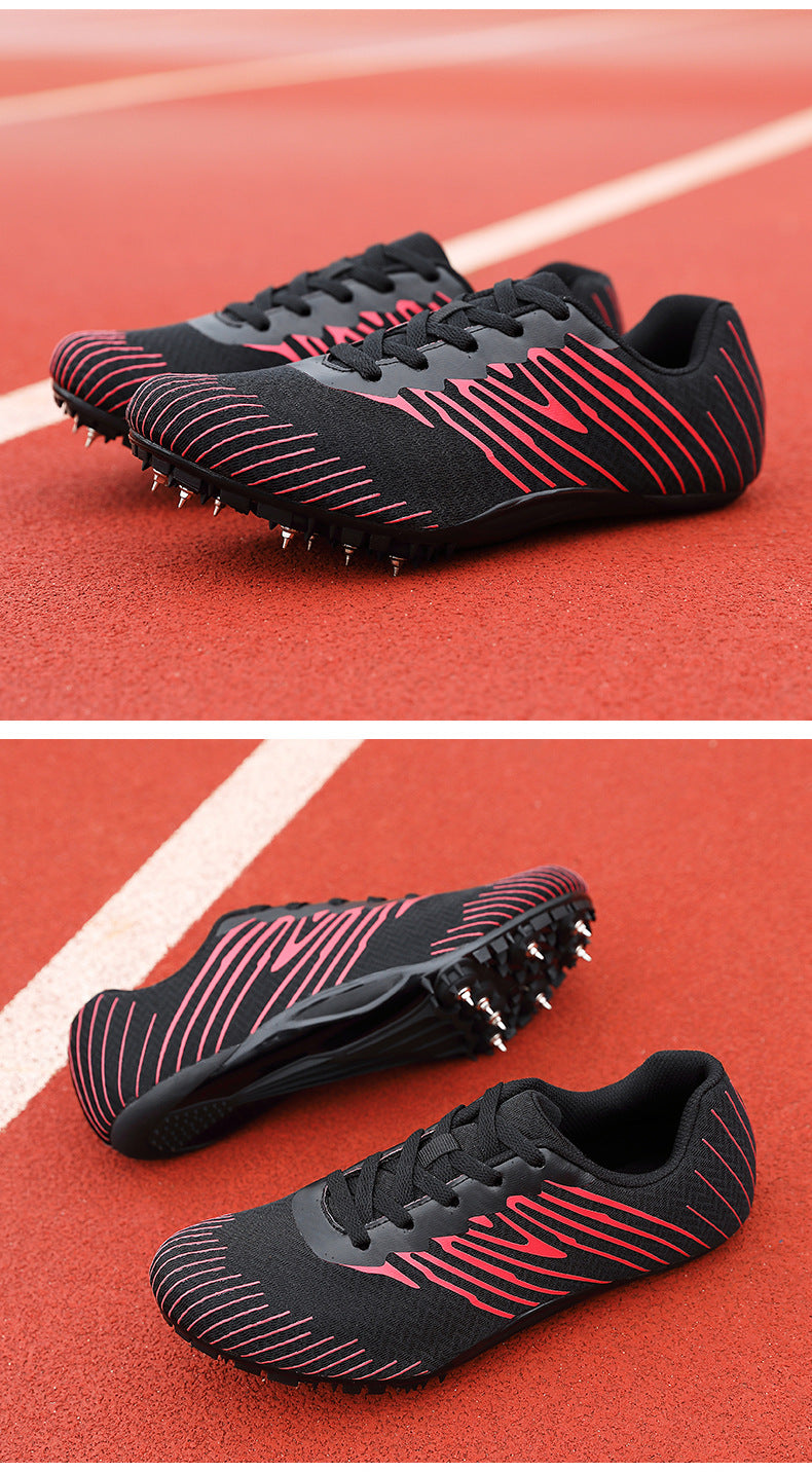New Professional Track and Field Shoes for Men and Women, Students, Teenagers, Running, Standing Long Jump, Hurdles, High Jump, Spikes, Physical Education Shoes