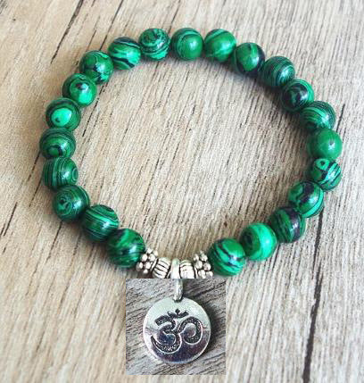 108Pink Quartz Bracelet Lotus Lucky Tree Pendant Labradorite Braided Bracelet Agate Tiger Eye Elastic Bracelet