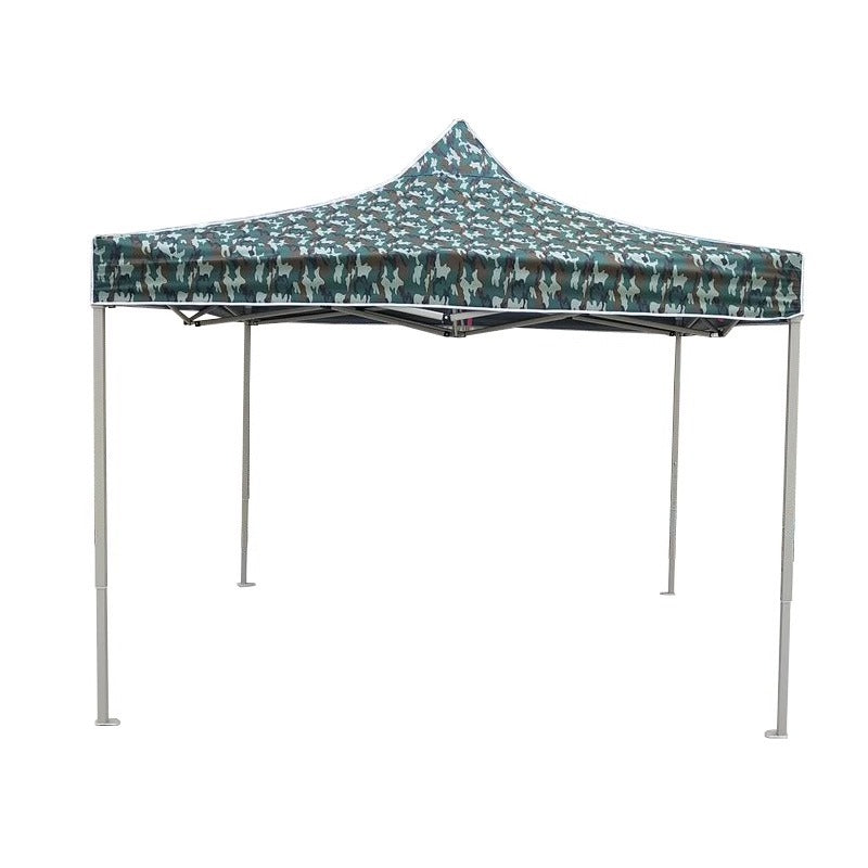 Outdoor Four-Legged Camouflage Tent Four-Corner Rain Shelter Umbrella Foldable Canopy Rain Cover Stall Canopy Rainproof Sunshade