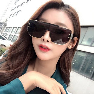 New Women's Sunglasses Fashion Chain Personality Round Frame Korean Style Sunglasses Wholesale Glasses sunglasses