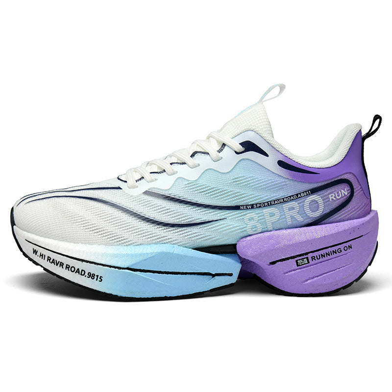 Red Rabbit8pro Carbon Plate Spring and Autumn Running Shoes for Big Kids, Racing Shock Absorption Sports Shoes for Men and Women, Couple's Versatile Casual Running Shoes