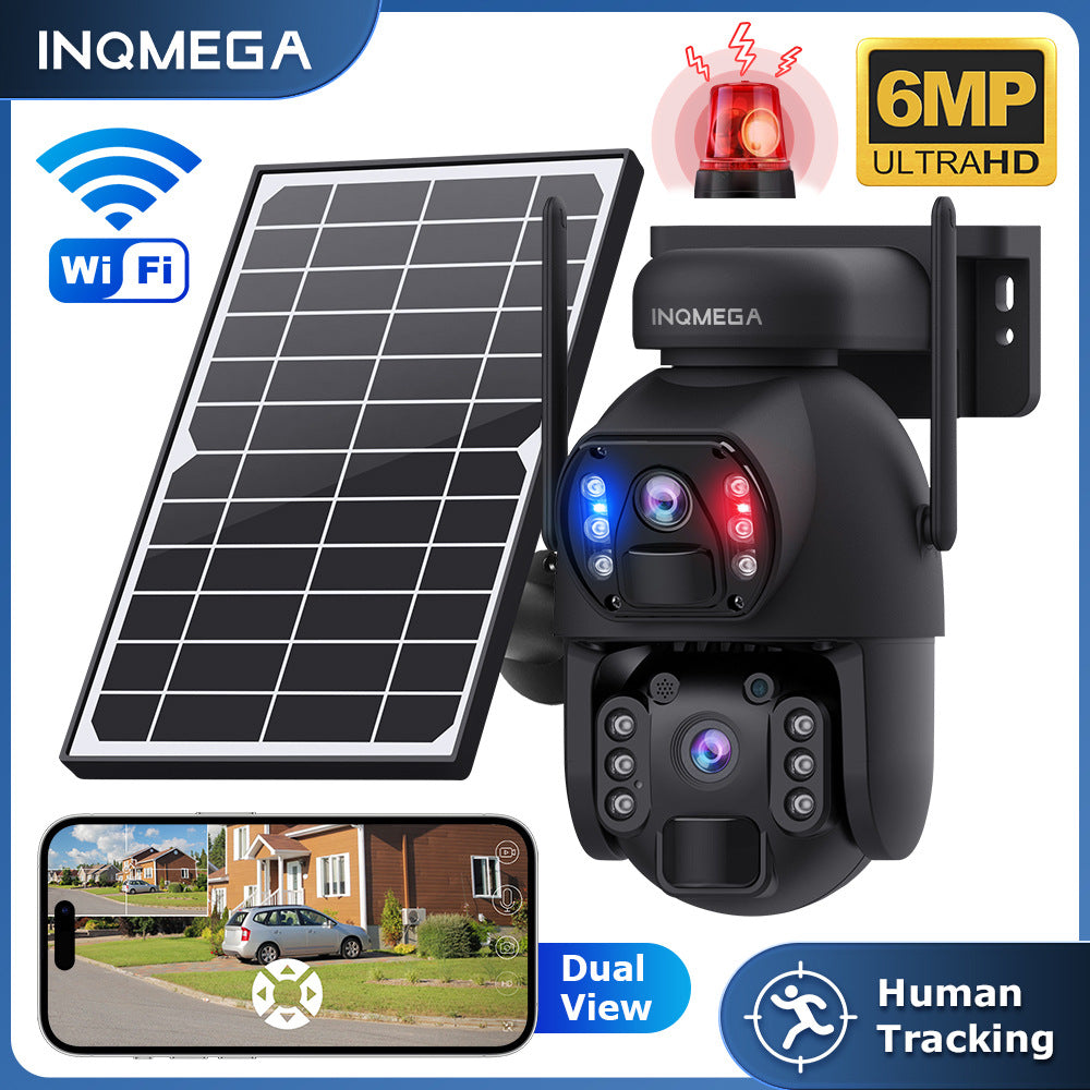 4G Solar Camera Smart HD Laser Night Vision Dual Lens36Optical Zoom Surveillance Intelligent Monitoring