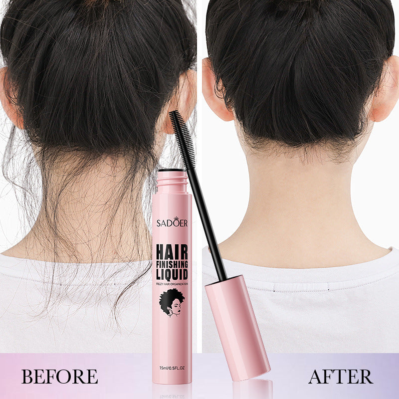 Fine Hair Finishing Spray15ml SADOER Styling Hair Messy Look Hair Wax Cross-Border Wholesale