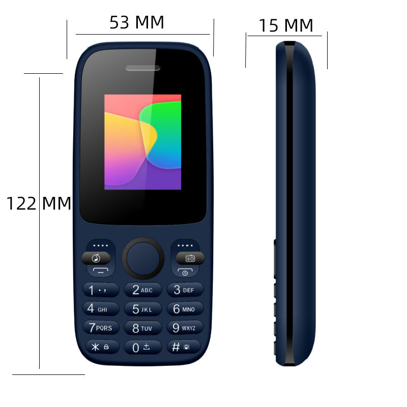 Mobile Phone529Elderly Phone with Buttons, Straight-Board Function, Loud Volume, Large Screen, Wholesale for Overseas