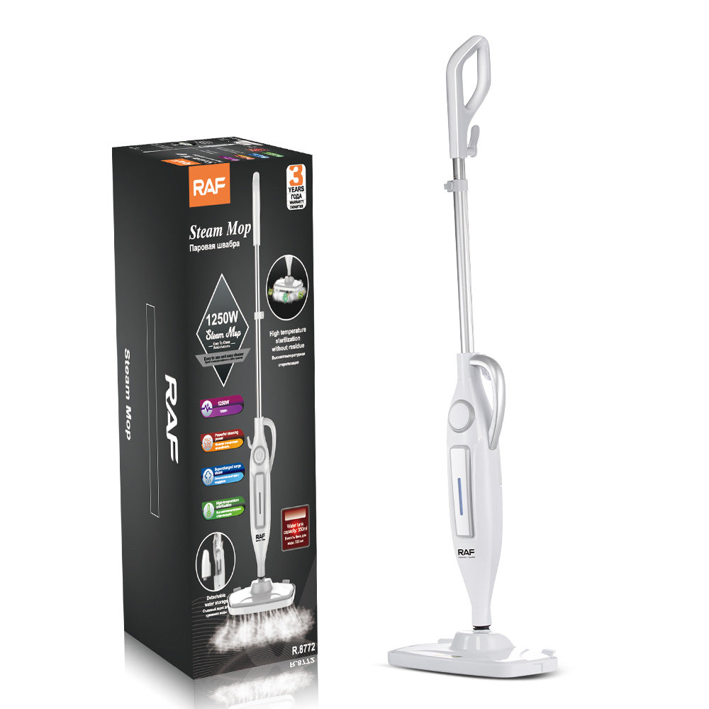 RAF European Standard Household Handheld High-Power Ten-in-One Portable High Suction Wired Steam Mop R8772