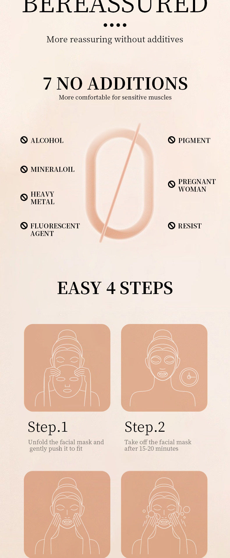 Full English Mask25gBIOAOUA Rice Honey Hydrating Moisturizing Tablets Pack  Wholesale OBO