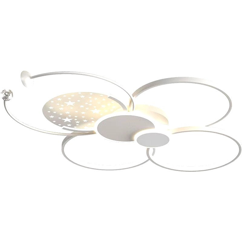 Living room lamp simple modern elegant led Starry Sky Ceiling Light Set Full House Package2025New Year's Bedroom Lamp