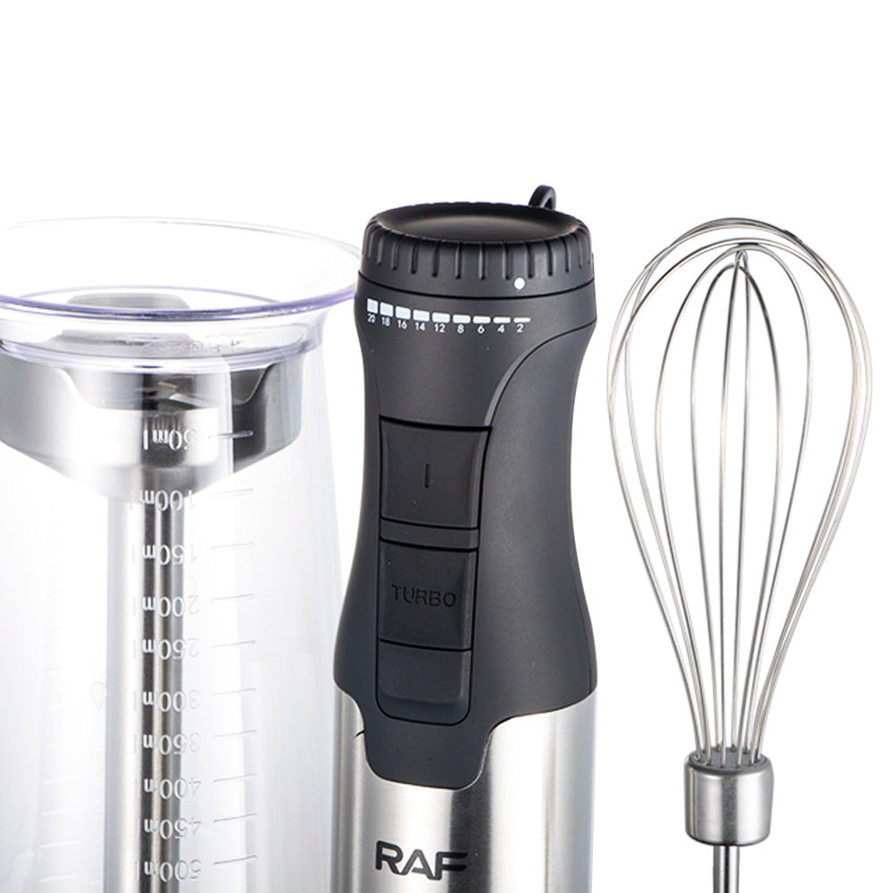 EU Standard Multifunctional Kitchen Handheld Cooking Stick Baby Food Electric Stirring Stick Cooking Machine Juicer 4-in-1