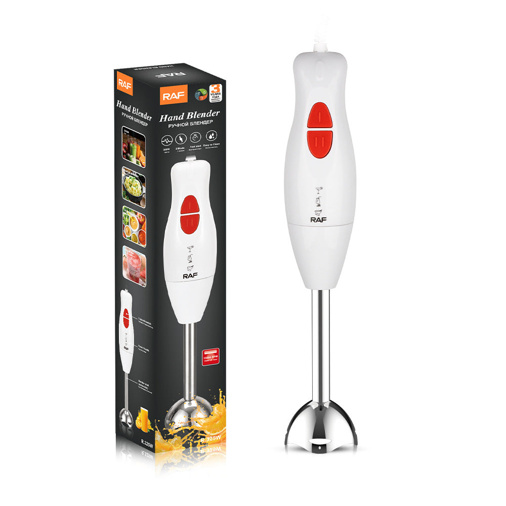 RAF European standard handheld mixer electric whisk  Household Multifunctional Baby Food Processor Cooking Stick Cooking Stick