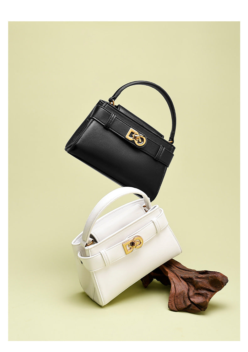 Fashionable Texture Trend2025European and American New Style Small Square Bag Niche Design Casual Chic Women's Single Shoulder Crossbody Bag