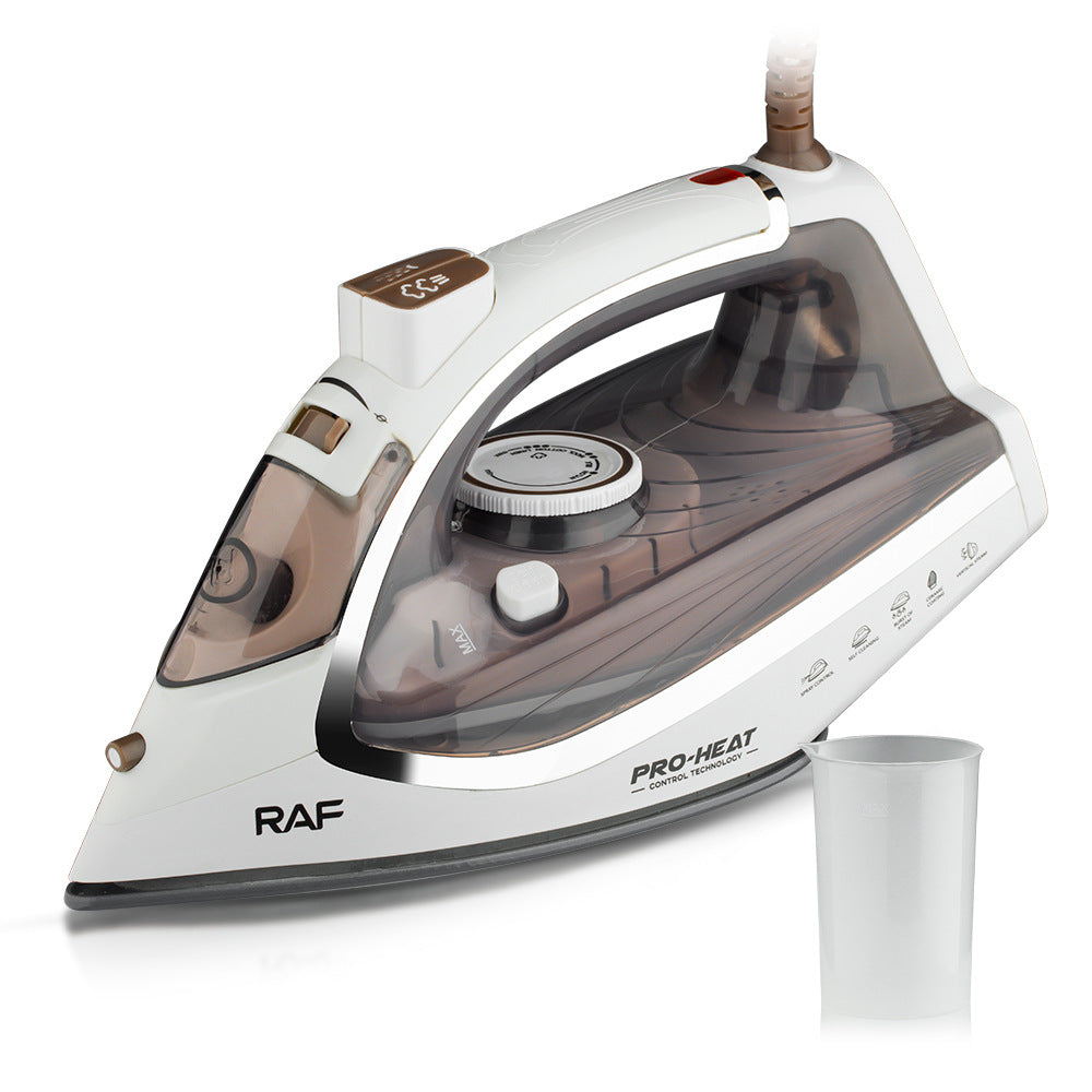 RAF European Standard Electric Iron Steam Household Electric Iron Handheld Portable Ironing Machine Multi-Function Three-Speed