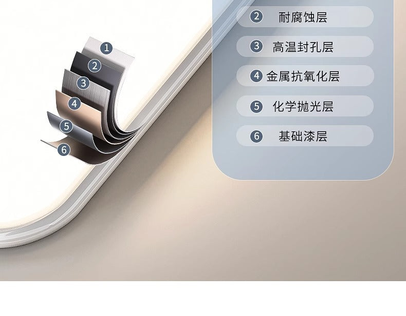 Zhongshan Full Spectrum Eye Protection Living Room Lamp Seamless Ceiling Light Modern Simple Elegant Lighting Three-Color Whole House Combination