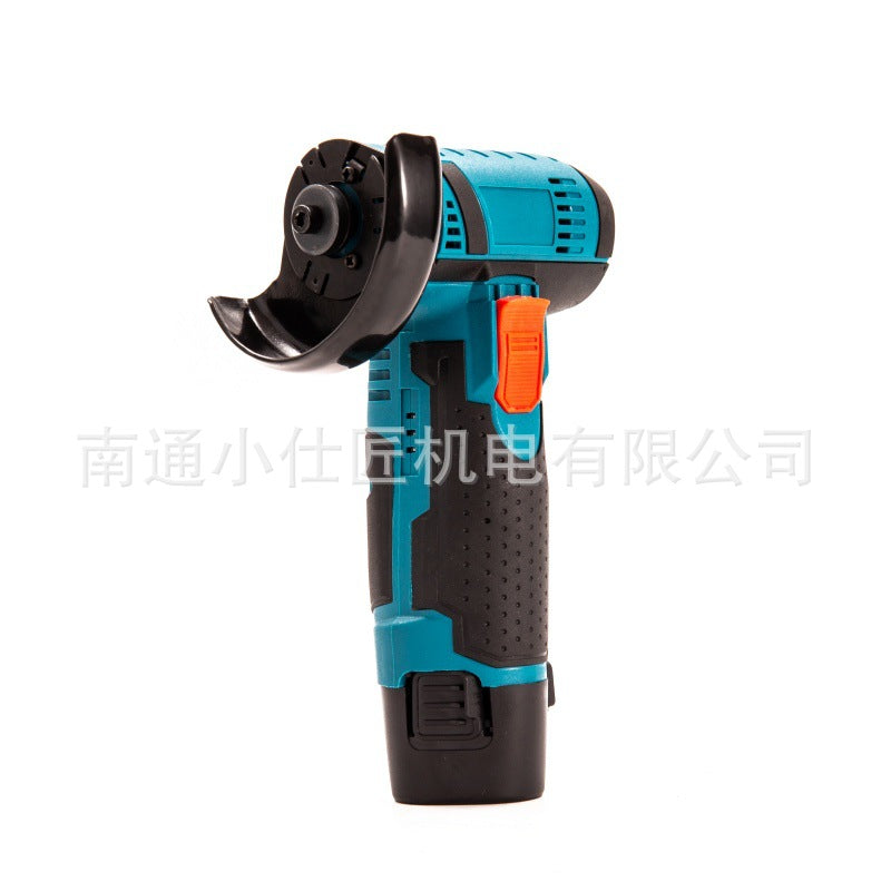 Cross-Border Foreign Trade Mini Rechargeable Lithium Electric Angle Grinder Household Multi-Functional Portable Cutting Grinding Machine Polishing Machine