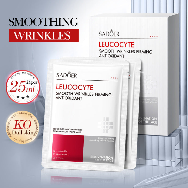 Luxurious Firming and Wrinkle-Reducing Mask SADOER Hydrating and Moisturizing Face Mask Cross-Border Wholesale