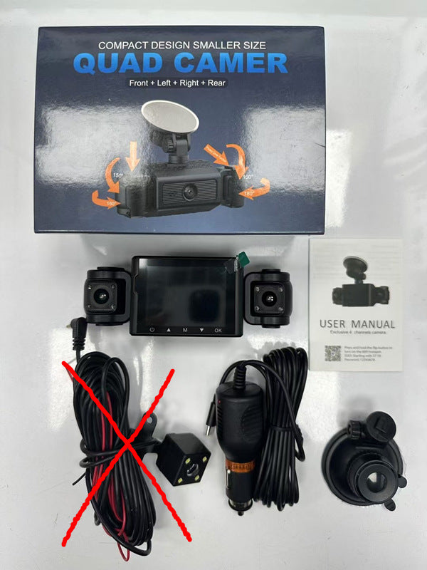 New S7Sanlu Dash Cam Private Model Car Camera Parking Monitoring HD Night Vision1080P
