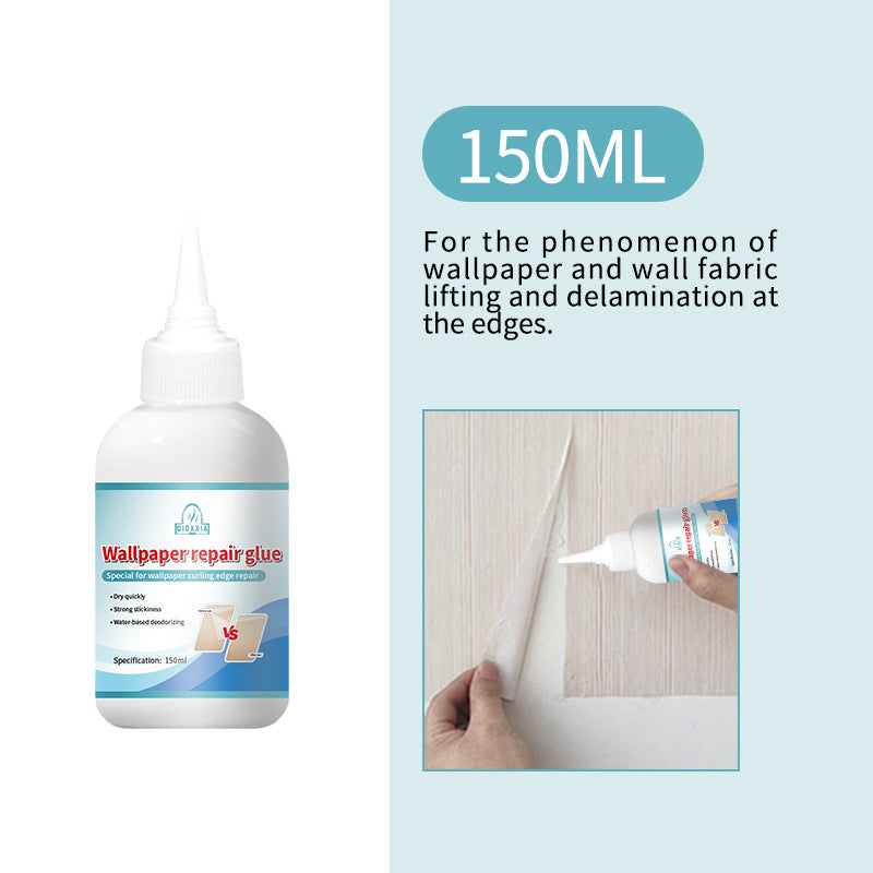 Repair Glue for Spring Festival Couplets, Wallpaper Glue, Wall Fabric, Wallpaper Cracks, Bubbles, and Edges, Home Use Wallpaper Repair Glue