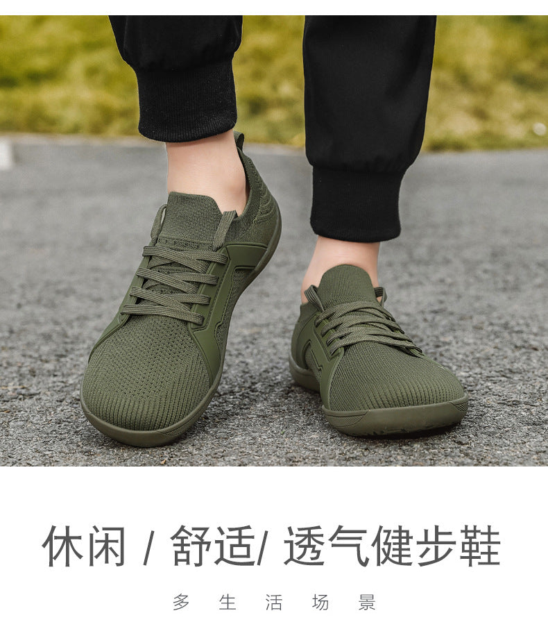 Wide Toe Large Size Lightweight Casual Shoes Hiking Fitness Cycling Running Shoes Soft Sole Breathable Sports Shoes