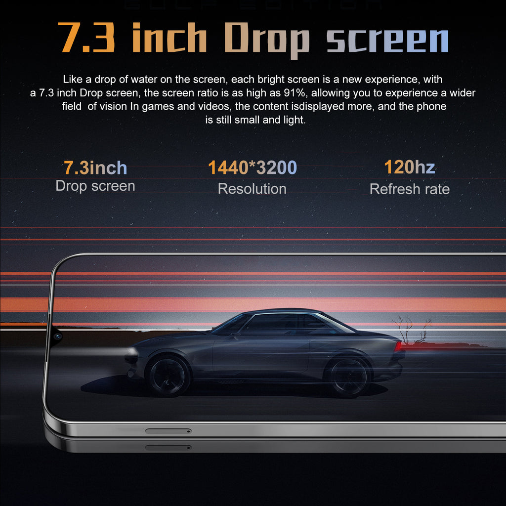 New In-Stock Mobile Phones Pova6 Pro Android Large Screen16+1T smartphone factory price(Popular)