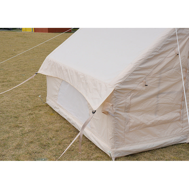 6㎡Custom Inflatable Camping Tent Outdoor Rainproof Thickened Luxury Camping Small House Tent3-4People