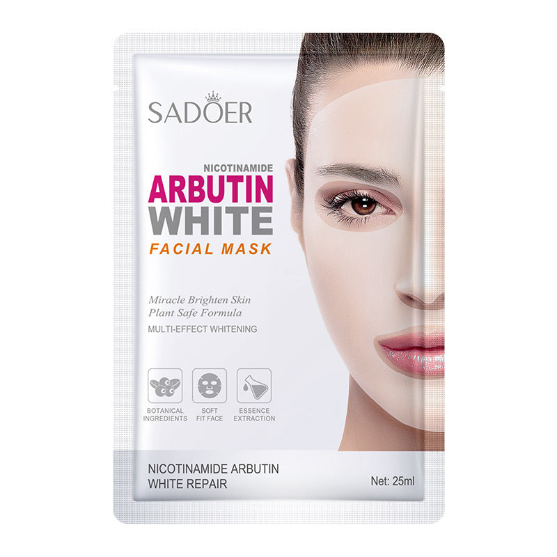 Full English Whitening Face Mask25g SADOER Niacinamide Arbutin Hydrating Moisturizing Tablets  Wholesale