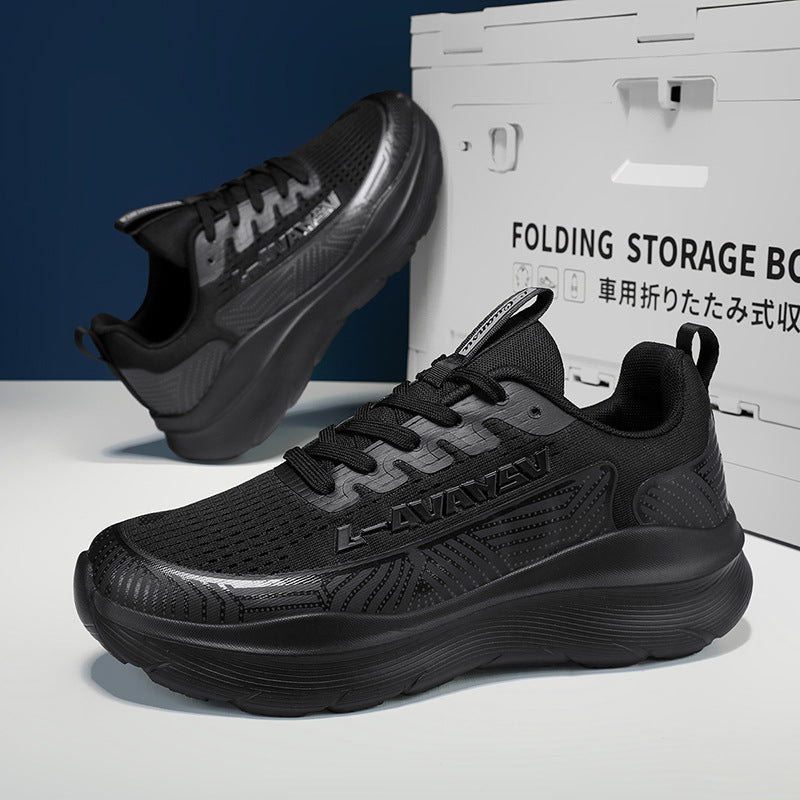 Autumn Breathable Casual Versatile Sports Shoes for Teenagers, Ultra-light Shock-absorbing Dad Trendy Shoes, Travel Hiking Shoes with Cushioning