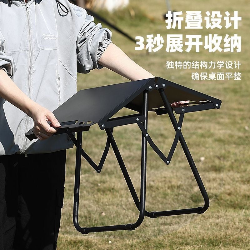Multifunctional Patchwork IGT Tactical Table Outdoor Portable Folding Table Camping Equipment Splicable Lightweight Table