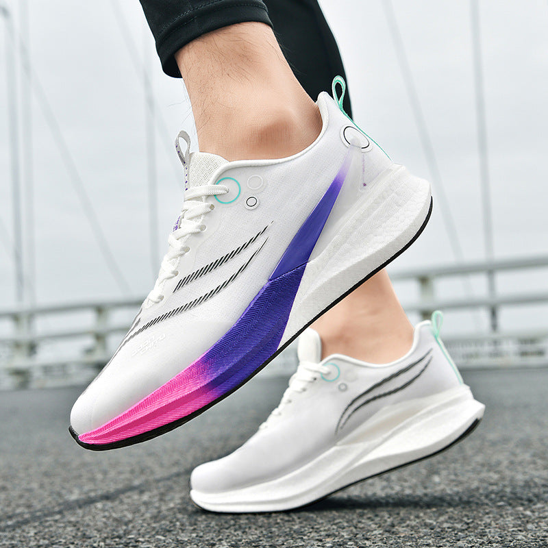 Red Rabbit8pro Rebound Cushioning Carbon Plate Running Shoes Mesh Breathable Non-Slip Sports Shoes Fashion Casual Racing Running Shoes