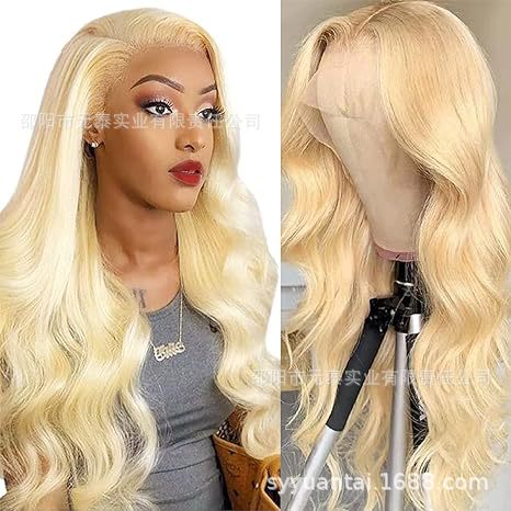 13x4 Body Wave Lace Front Wig Reddish Brown Synthetic Wigs