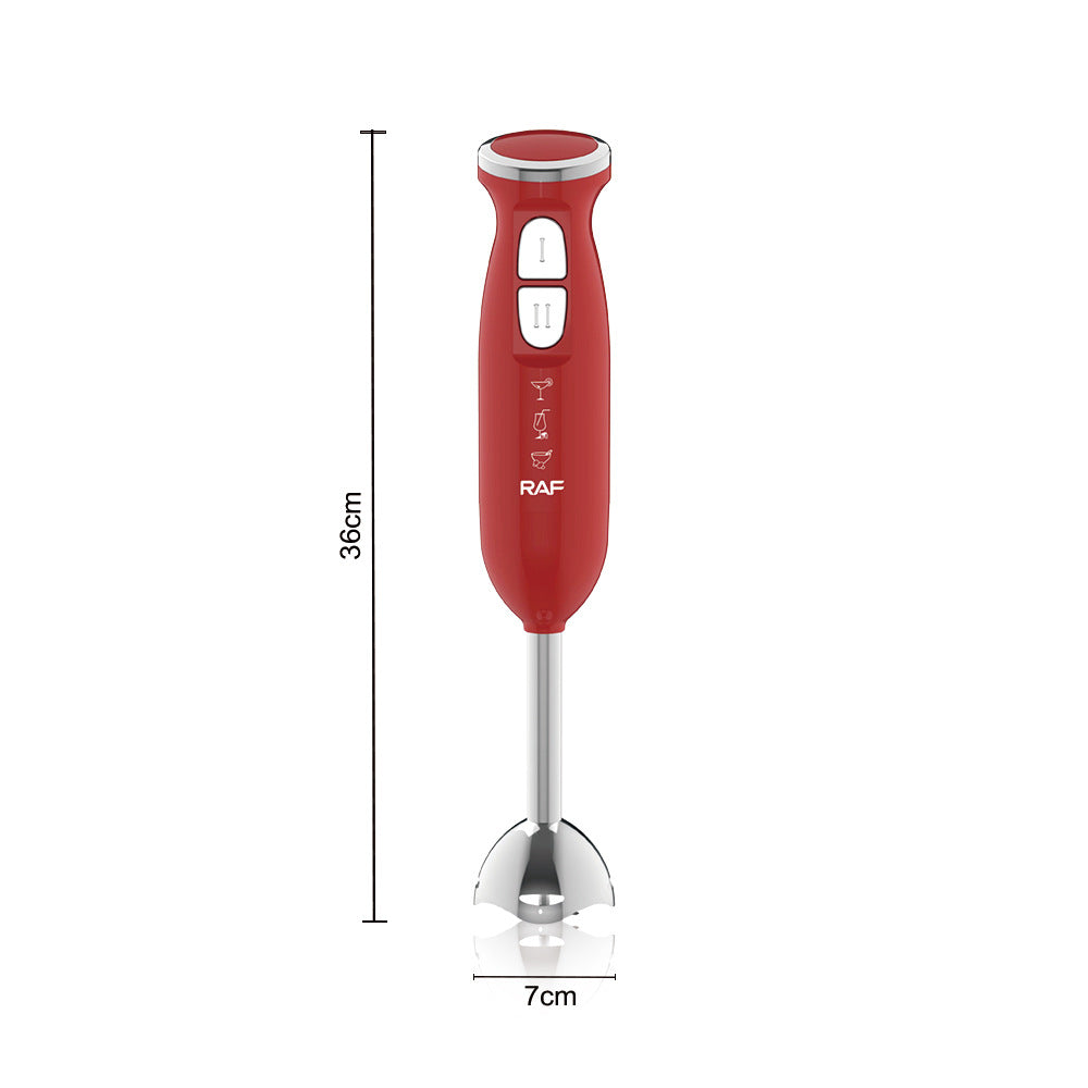 RAF EU Standard Portable Household Electric Stainless Steel Cooking Stick Blender Food Mixer Handheld329