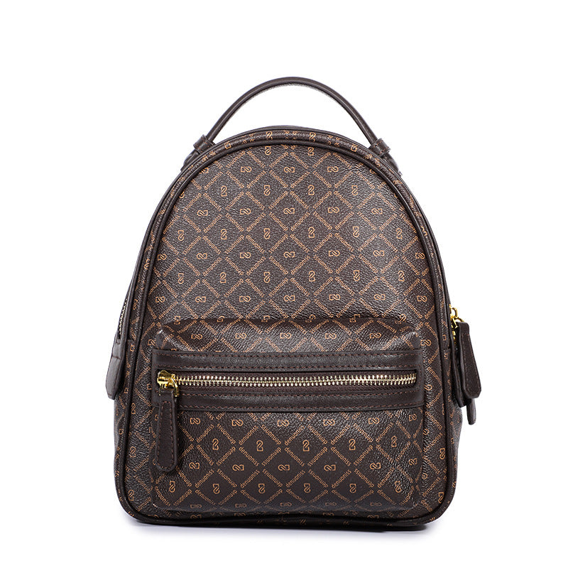 Trendy Fashion Bag for Women New Printed Handbag Retro Personality Stylish Color-Block Simple Shoulder Bag for Women