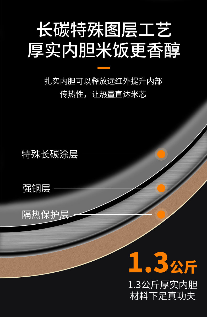 Factory  Wholesale Household5L6L Electric Pressure Cooker Multi-Function One-Key Pressure Relief Large Capacity Pressure Cooker Rice Cooker