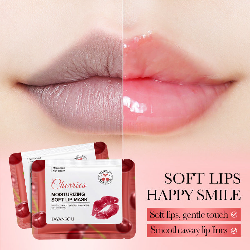 Plant and Fruit Lip Mask Series FAYANKOU Moisturizing Anti-Chap Hydrating Lip Patches Cross-Border Wholesale