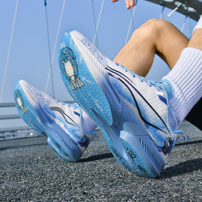 2025Autumn New Parent-Child Nezha Ao Bing Fashion Casual Sports Shoes Popcorn Carbon Plate Lightweight Comfortable Running Shoes