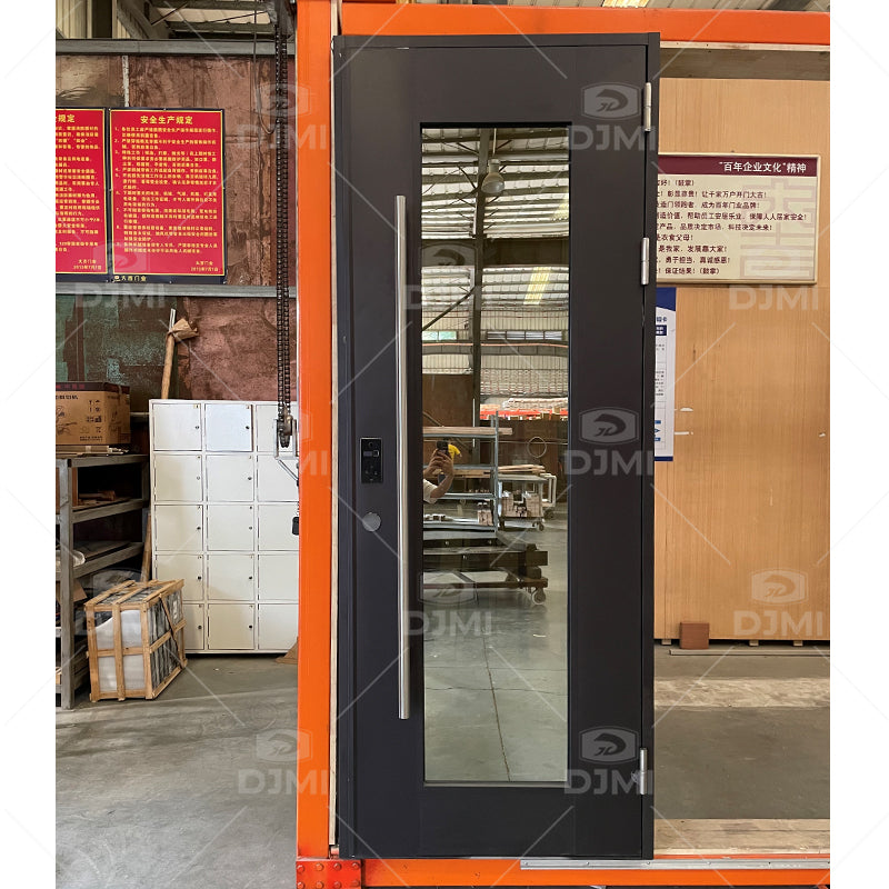 120 Minutes Steel Fire Rated Doors Fire Steel Door Wood Grain Fire Rated Steel Door Accessories