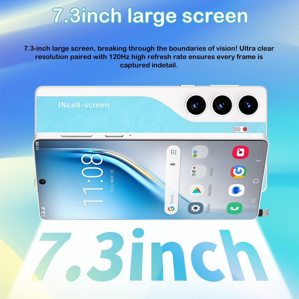 Bestsellers in Southeast Asia C40 Pro Smartphone16+1T Android Phone7.3Inch Large Screen