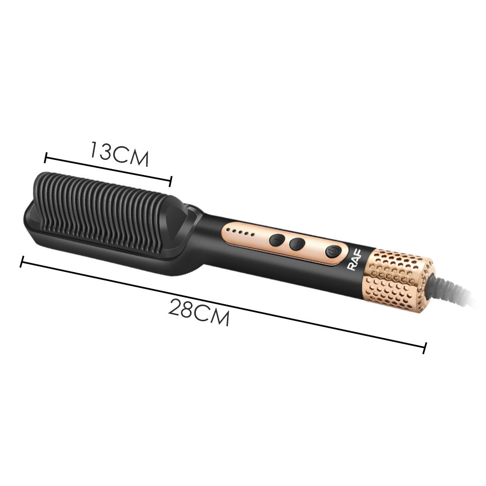 New Product Hair Straightening Comb Negative Ion Non-Damaging Hair Straightening and Curling Dual-Use Electric Curling Iron Hair Straightener  Home Use