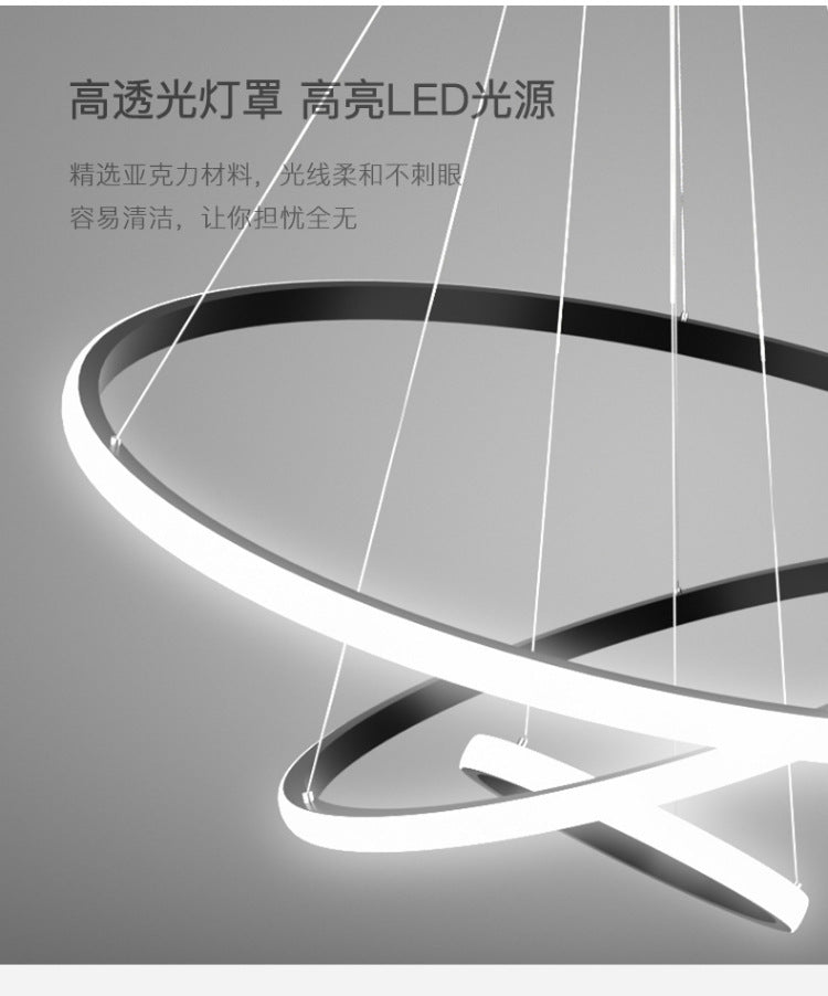 Dining Room Chandelier Nordic Modern Minimalist Dining Room Elegant and Luxurious led Chandelier Home Bedroom Living Room Chandelier